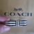 Coach Poppy Nautical Stripe Hinged Bangle Bracelet with Bow 3 thumbnail
