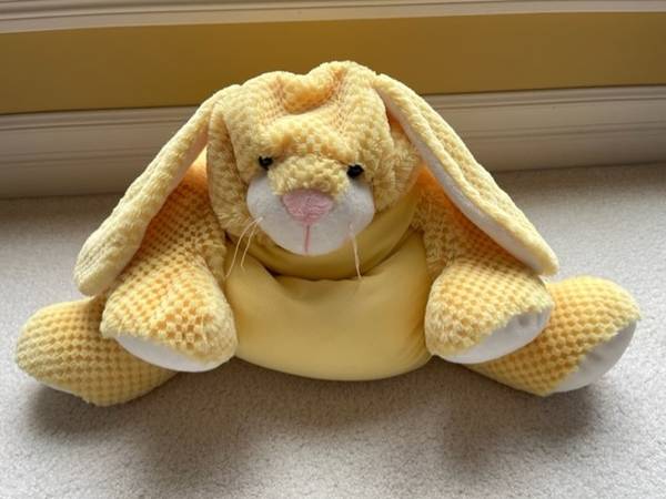 Large Yellow Beanbag Bunny 1