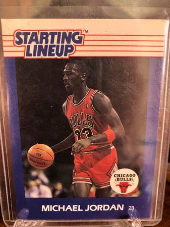 Michael Jordan starting lineup card🏆 1