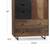 Crate And Barrel Atwood Rustic Modern Wardrobe Armoire Dresser Cabinet 16 thumbnail