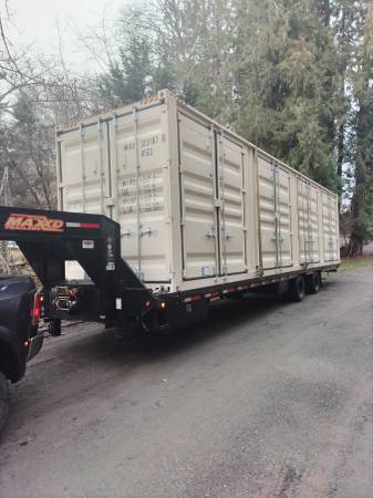 40 ft high cube side door shipping container 1