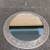 Like new large 1990s Bombay Medallion Mirror w Chain Hanger 3 thumbnail