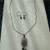 Mother of Pearl necklace and earrings set 3 thumbnail