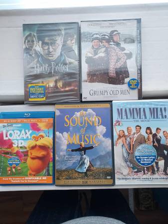 DVDS FOR $2 EACH 1