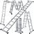 12Ft Industrial Folding Ladder 2 thumbnail