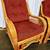 Rattan Armchairs, Maroon Cushions, SunBear brand, Malibu model EUC 8 thumbnail