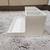 White Lacquer 3 Compartment Bathroom Organizer 5 thumbnail