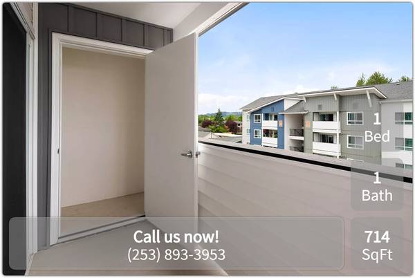 $1,703 / 1br - 714ft2 - Your dream 1 bed, 1 bath is closer than you think! Call now! (Auburn)64031306687490121