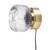 2 NEW IKEA SOLKLINT Sconces Wall lamp E26 LED bulb brass/gray glass 1 thumbnail