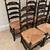 Set of 8 Hitchcock Ladder Back Harvest Rush Bottom Side Chairs 3 thumbnail