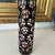 Vintage NACHTMANN Led Crystal Burgundy Red Cut to Clear Cylinder Crystal Vase 12 thumbnail