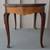 French Provincial Style Small Teak and Mahogany Wood Coffee Table 19 thumbnail