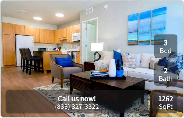 $1,700 / 3br - 1262ft2 - Enjoy wonderful views from your new 1262 SqFt 3 Bed / 2 Bath! (Saint Paul)63797857244035121