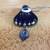 We See Stars Glass Hand Eye Necklace Made In Brooklyn Blue Hamsa 10 thumbnail