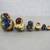 Russian Cultural Family 7 Piece Nesting Dolls Hand Painted Signed 8 thumbnail