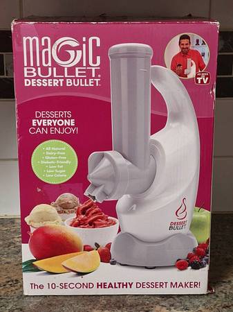 MAGIC BULLET DESSERT BULLET BLENDER - EXCELLENT CONDITION 1