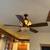Large Hampton BaY 60" Craftsman Style Ceiling Fan 2 thumbnail
