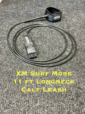 AVAILABLE - XM Surf More - extra long 11 Ft Calf Cuff Longboard Noserider and S 1