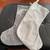 2 Sets Gray/Silver Christmas Stockings- New! 3 thumbnail