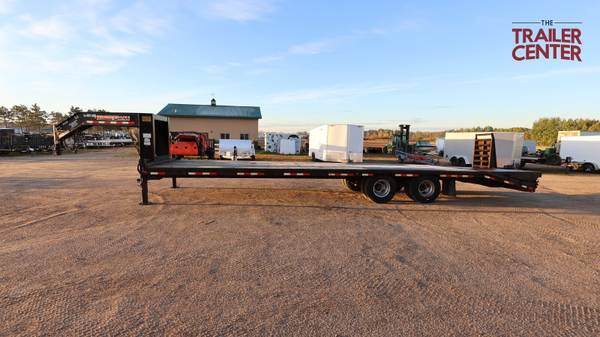 USED 17 Trailerman HHG8275R24 8.5'X27'+5' Gooseneck #000282 1