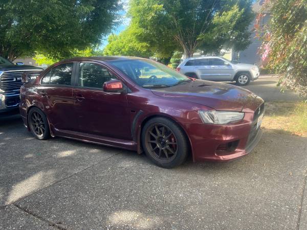 Mitsubishi lancer evo x final edition GSR - $25,000 (auburn)63617918482561123