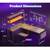 Computer Office/Gaming Desk AODK L-Shape Desk 2 thumbnail