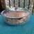 1950s hammered aluminum round lidded serving dish with handles 4 thumbnail