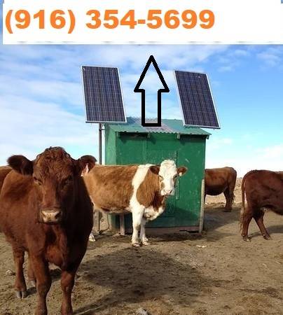 Solar water well pump kits for livestock watering are complete systems 1