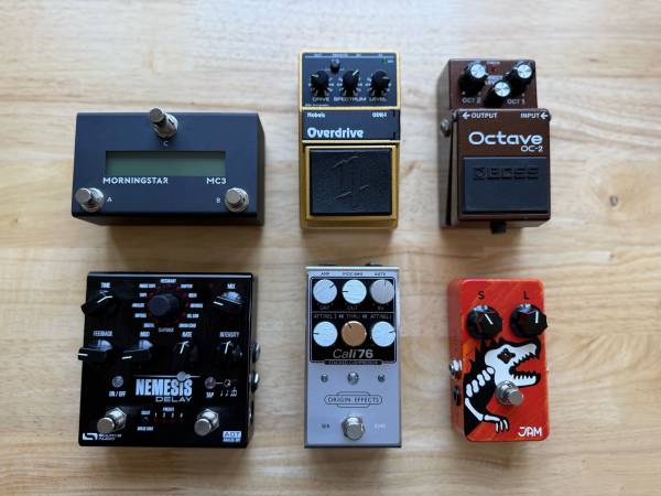 Guitar pedal purge 1