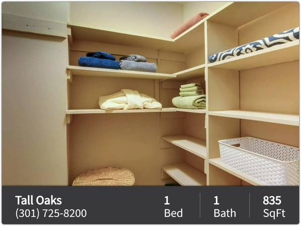 $1,630 / 1br - 835ft2 - Laurel's top location! 1 bed, 1 bath - See it to believe it! (Laurel)63896275411331121