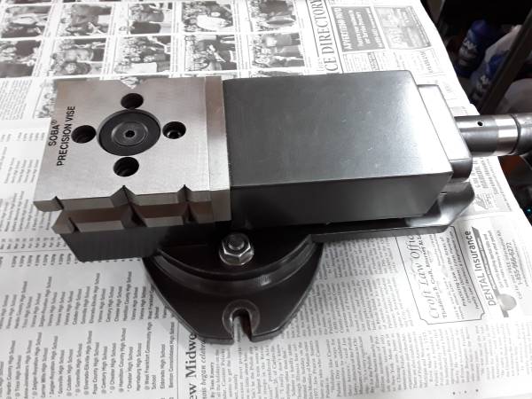 Used Soba Precision Milling Vise 1