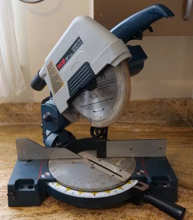 Ryobi Brand 10-Inch Compound Miter Saw with 12.5 Amp Motor 1