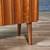 Mid-Century Modern Sculpted Walnut Bow-Front Cabinet, c.1960’s 8 thumbnail