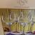 Rare Lenox Butterfly Meadow Wine Glasses w/assorted color stems 1 thumbnail