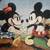 DISNEY RESORT Mickey & Minnie Throw Blanket (Read Details) 4 thumbnail