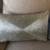 SHIMMERY SILVER BEADED DECORATIVE PILLOW - New 2 thumbnail
