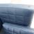 MCM Style Mark Goetz for Bernhardt Design Moreau Sofa in Blue Leather 18 thumbnail
