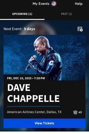 Dave Chapelle tickets 1