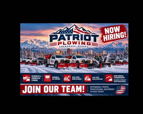 Operators and plow drivers wanted 1