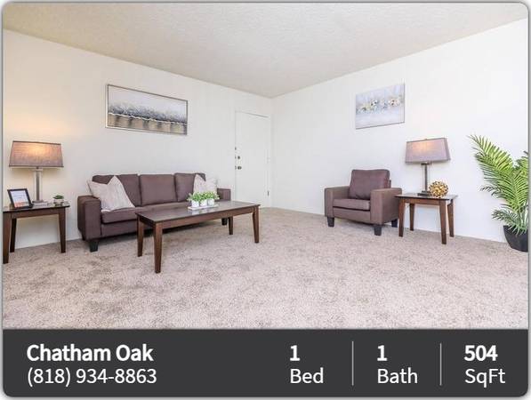 $1,891 / 1br - 572ft2 - Para un traslado fácil en autobús, ven a casa al Chatham Oak (Studio City)63952930267650121