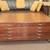 ~ Vintage Mid Century Flat File Art Coffee Table w/wheels 4 Drawer~ 6 thumbnail