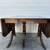 1940's Jefferson Mahogany Duncan Phyfe Style Drop Leaf Dining Table 10 thumbnail