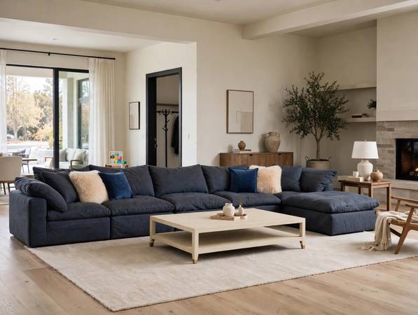 Restoration Hardware Cloud Modular Sectional 6pc - Retail $25,950 1