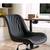 BRAND NEW..Black Home Office Desk Chair Armless Comfy Small Ergonomic Rolling Va 4 thumbnail