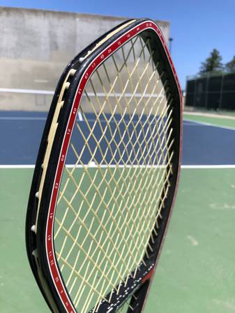 Sale: MacGregor Bergelin LongString tennis racket 4 1/2 - sporting