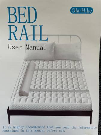 Bed Rail Guard Bumper for baby, toddler, for home or travel,never used 1