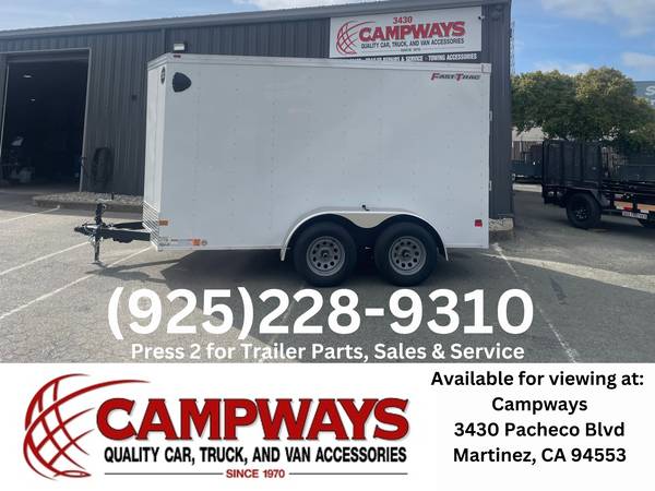 Wells Cargo FastTrac 6×12 7K GVWR Enclosed Trailer 1