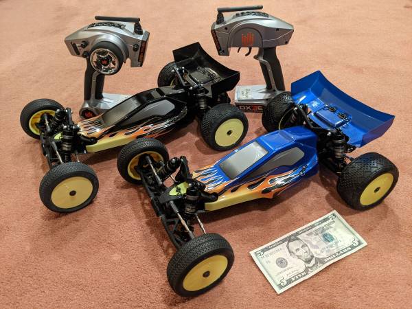 Remote Control Toys two Losi 22 Buggies 1