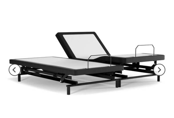 Serta TwinXL Adjustable Bed bases with iComfort Mattresses and sheets. 1