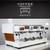 La Marzocco Linea Classic AV 3 Group Espresso Machine - White and Wood 2 thumbnail